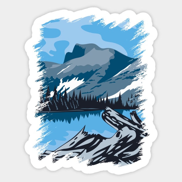 Great Basin National Park Sticker by ArtisticParadigms